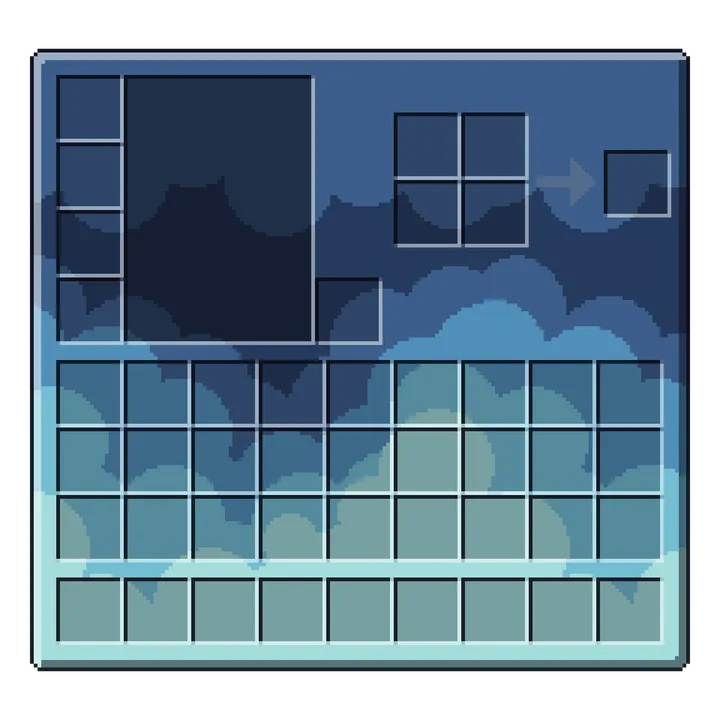 Becground Minecraft Sky Inventory Background — Minecraft resource pack