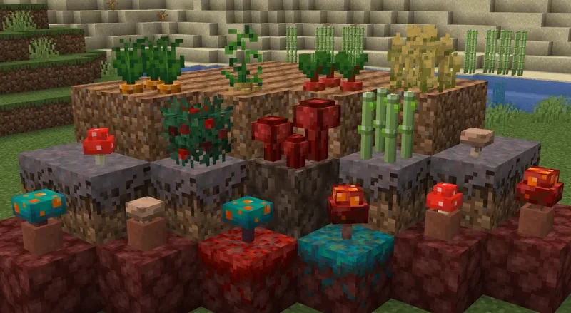 3D crops Revamped для Minecraft 1.12.2