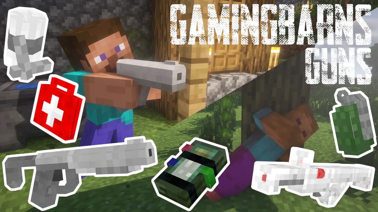 Gamingbarn's Guns Мод для Minecraft 26.2 (Fabric) — Завантажити
