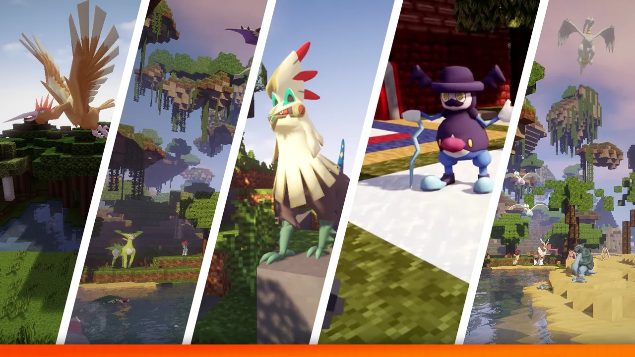 The Pixelmon Modpack для Minecraft 1.20.1