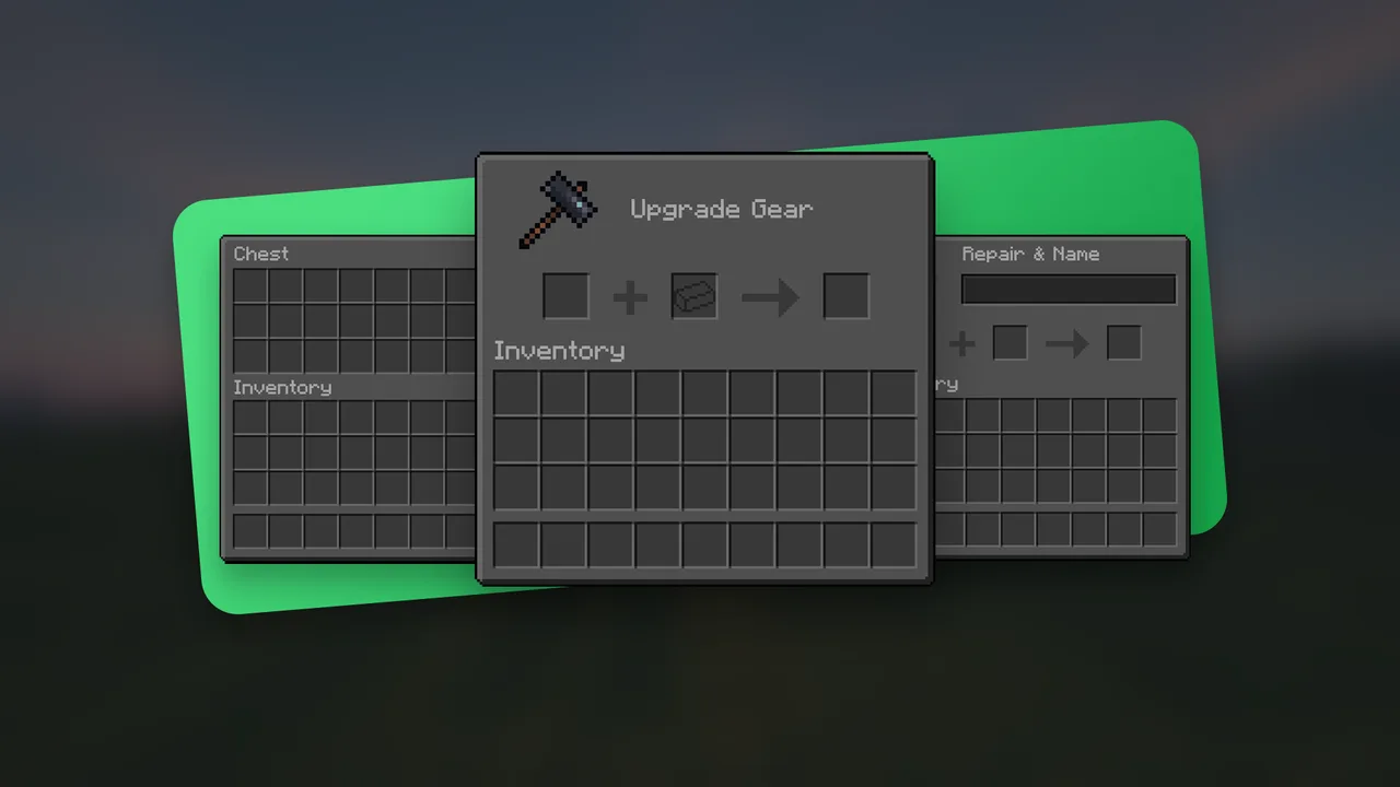 Default Dark Mode для Minecraft 1.12.2
