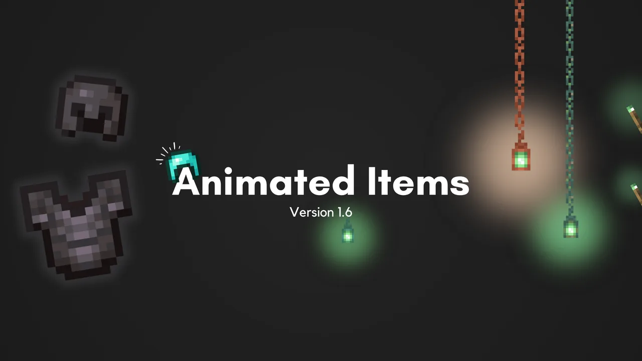 Animated Items — Minecraft resource pack