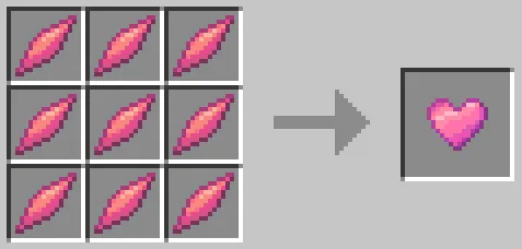 Heart Crystals — Minecraft mod