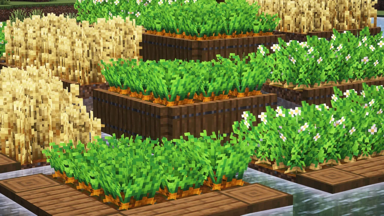 (Bee's) Fancy Crops для Minecraft 1.20.1