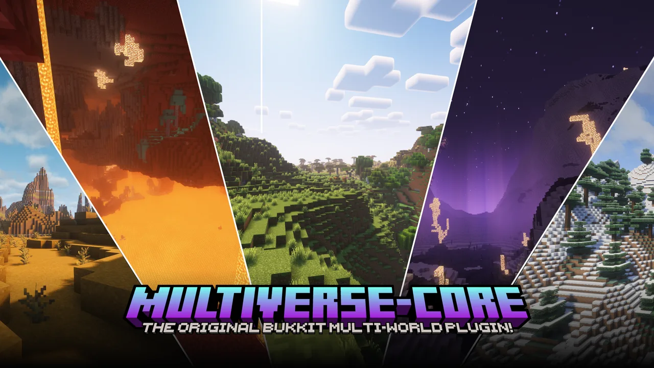 Multiverse-Core — плагин для Minecraft 1.16.5