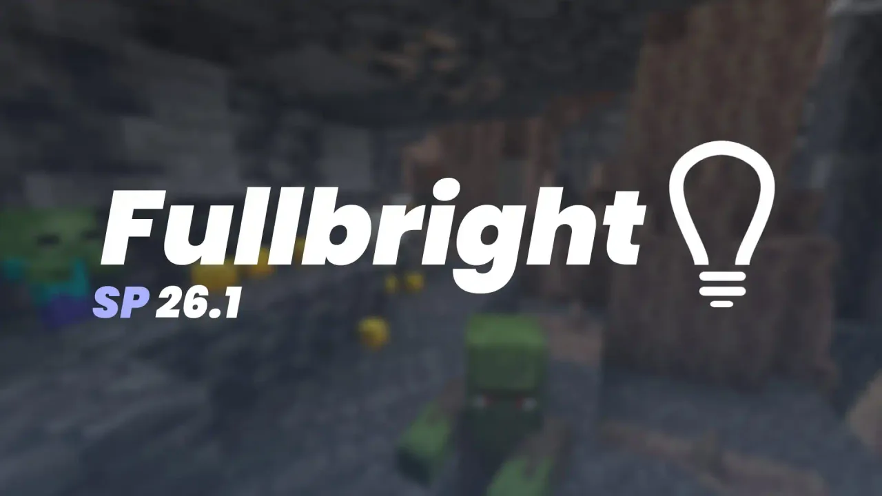 Fullbright SP — Minecraft resource pack