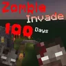Zombie Invade 100 Days для Minecraft 1.20.1