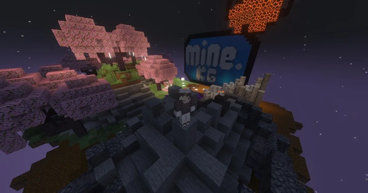 MINE.KG — сервер Minecraft