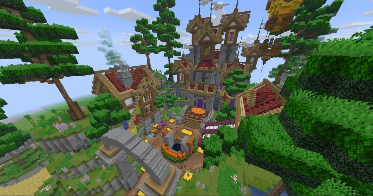 Тестовый Блок Топия — сервер Minecraft