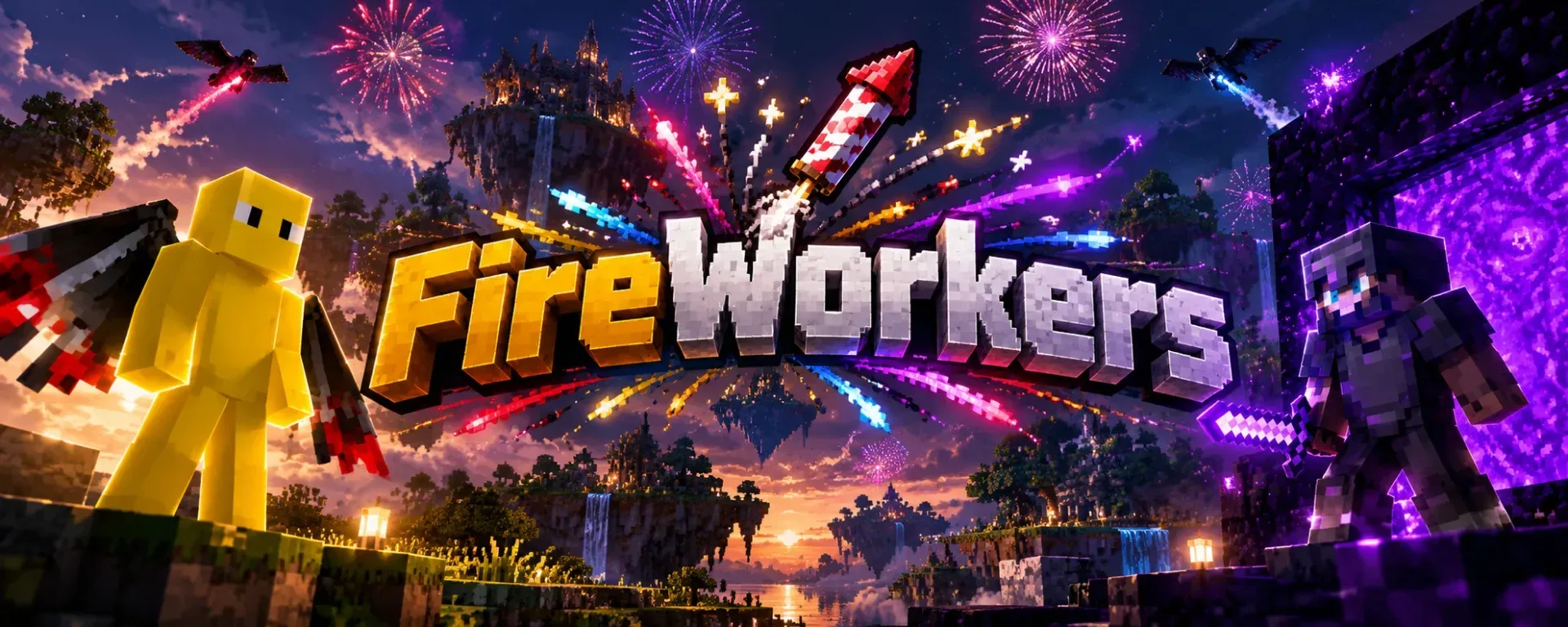 FireWorkers — сервер Minecraft