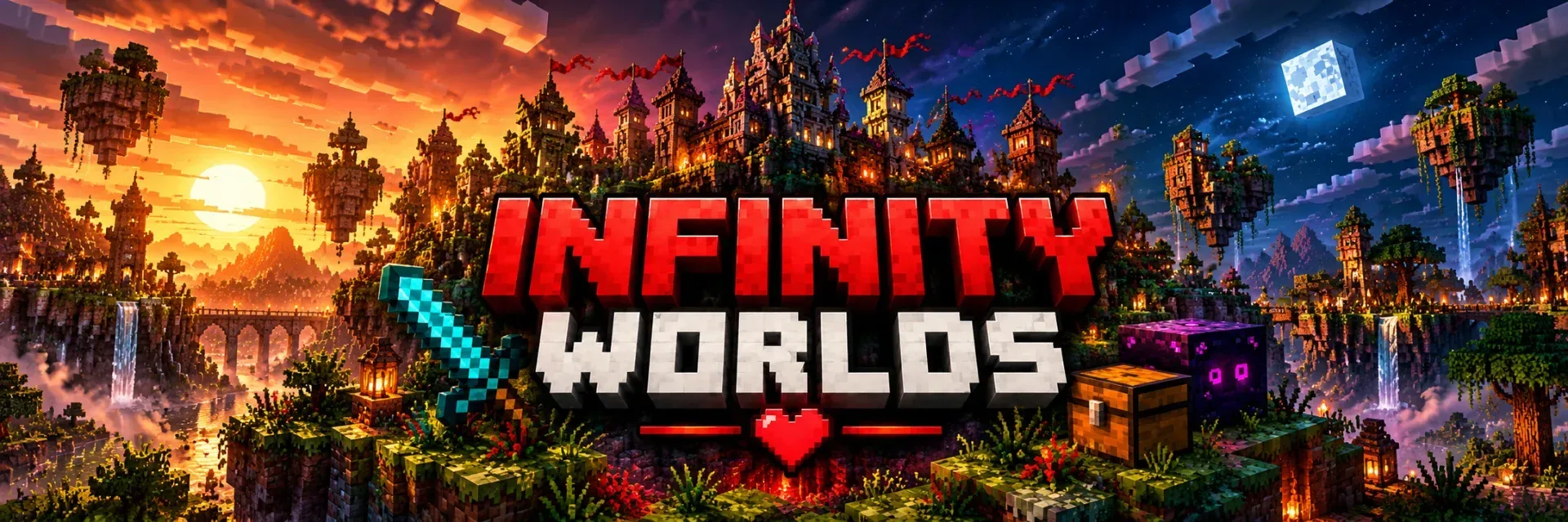 InfinityWorlds — сервер Minecraft