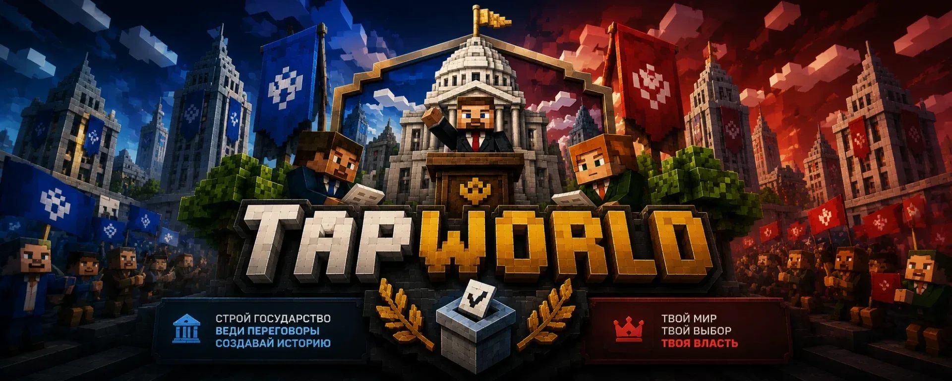 TapWorld — сервер Minecraft