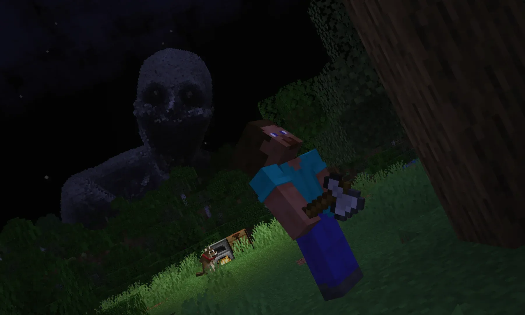 хоррор без шуточек — сервер Minecraft