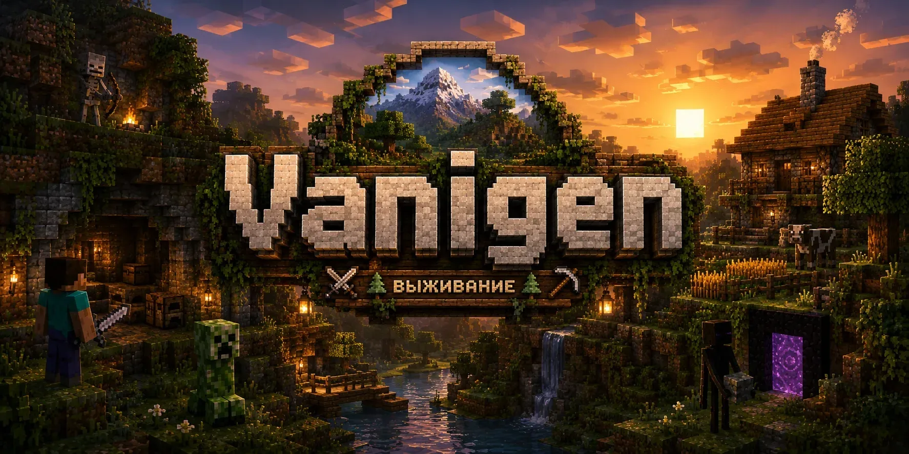 Vanigen — сервер Minecraft