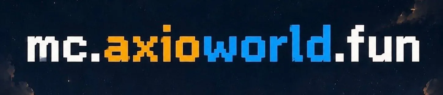 AxioWorld — сервер Minecraft