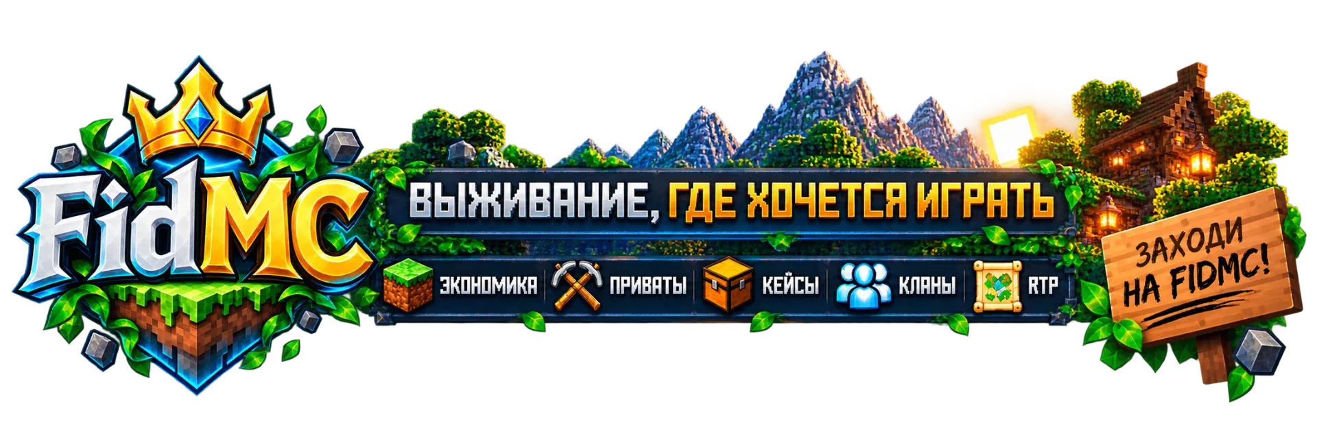 FidMC — сервер Minecraft