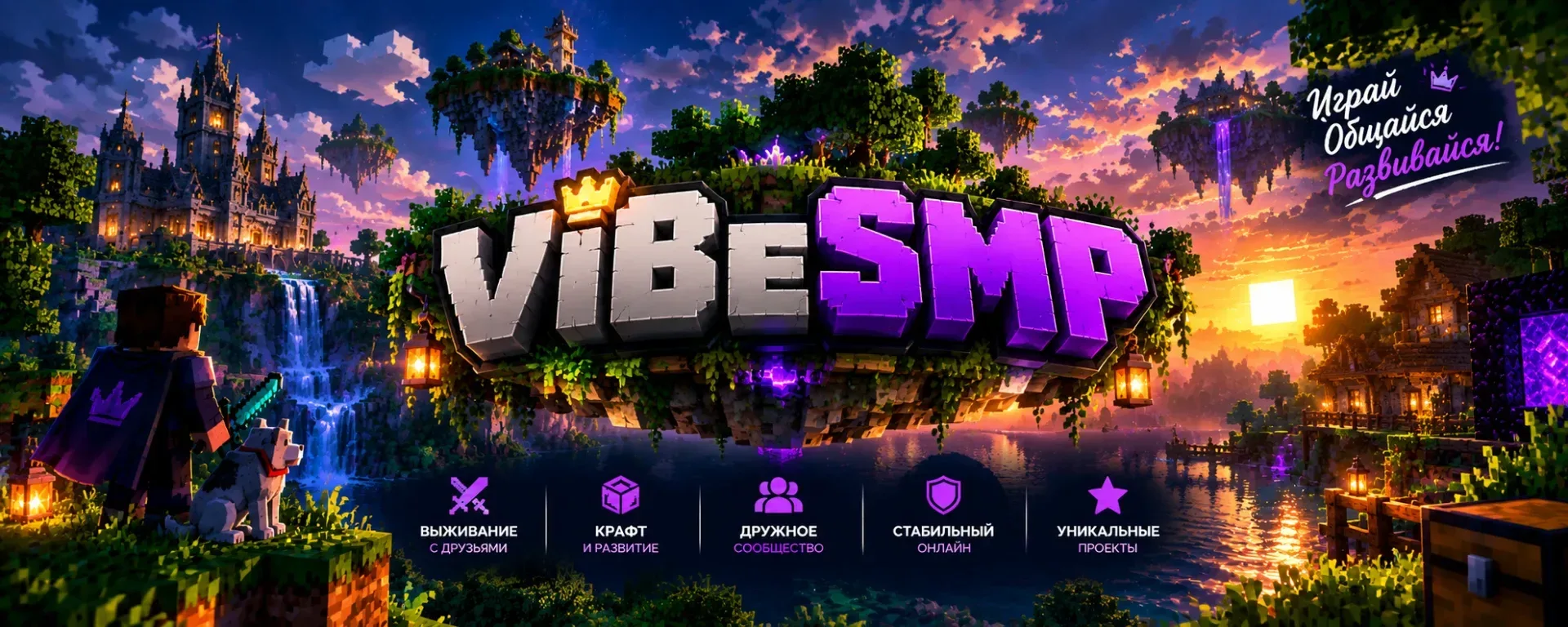 ViBeSMP — сервер Minecraft