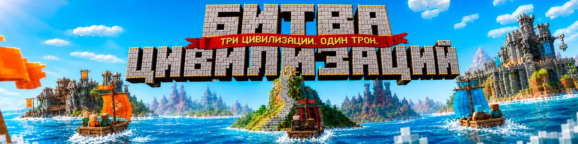 Битва Цивилизаций — сервер Minecraft