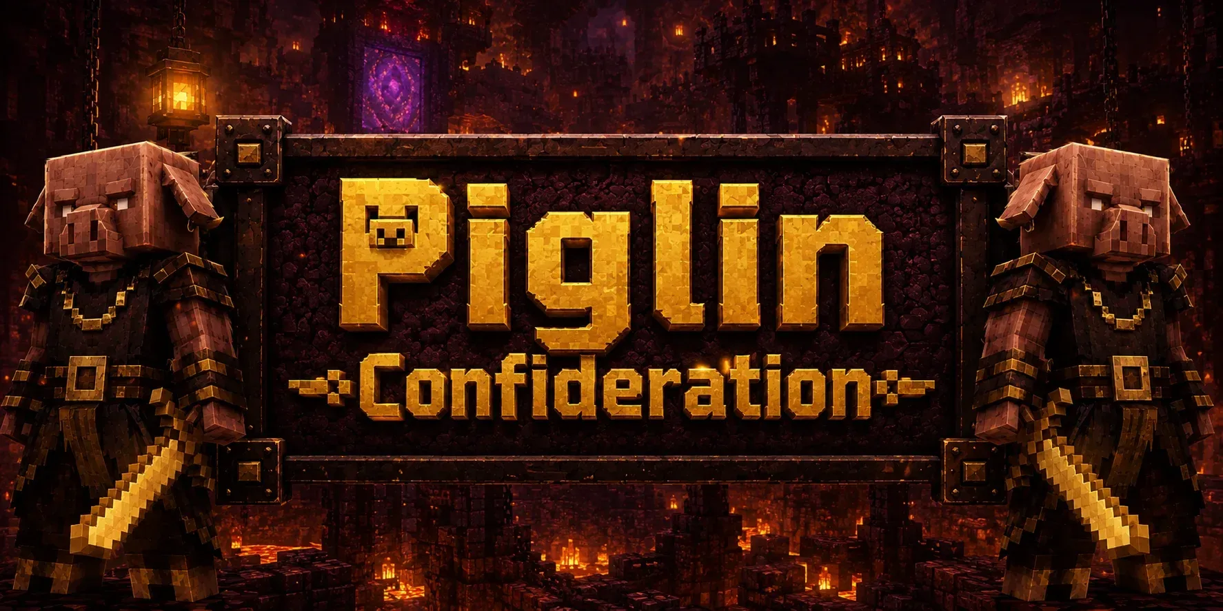 Piglin Confideration — сервер Minecraft