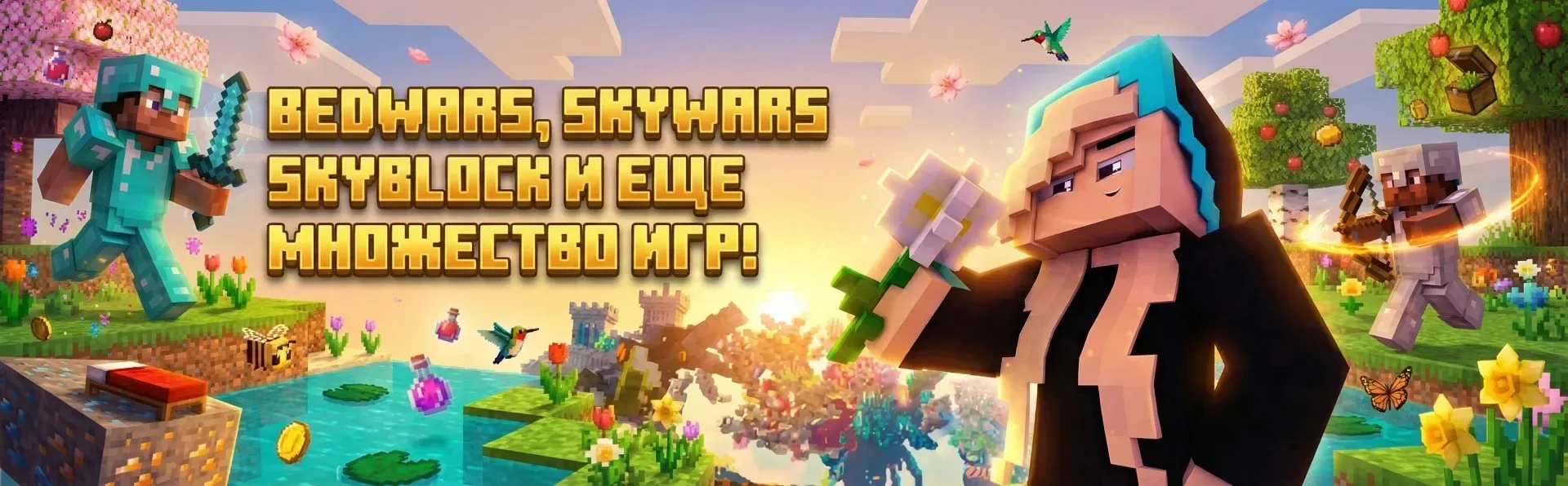 Mineland Network [1.8 - 26.3] — сервер Minecraft