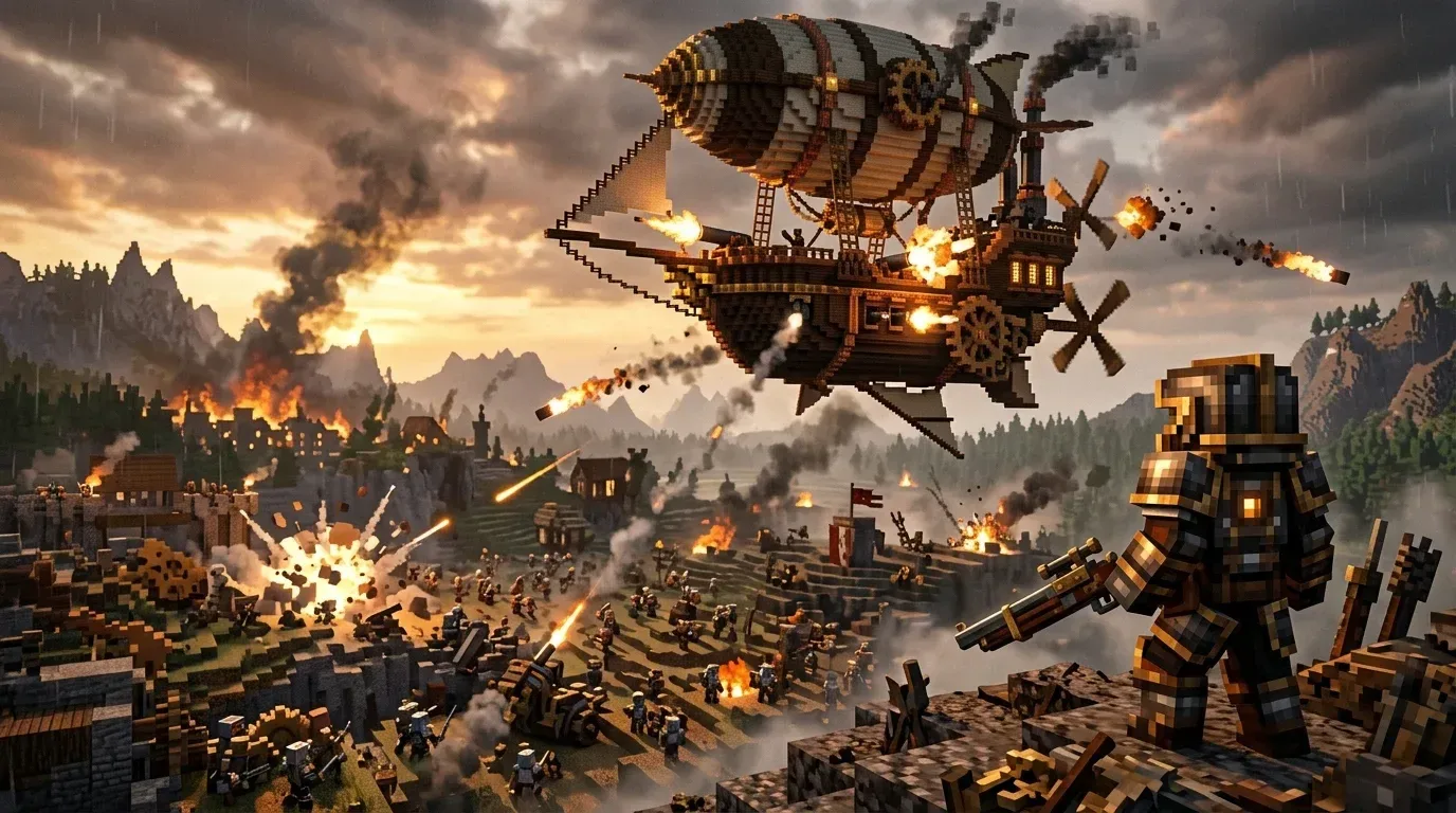 Create War — сервер Minecraft