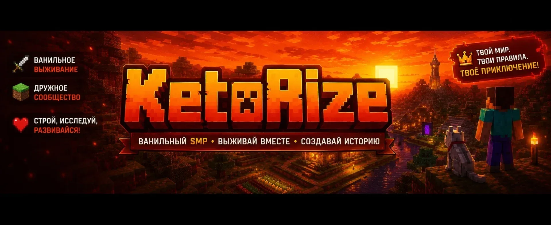 KetoRize — сервер Minecraft