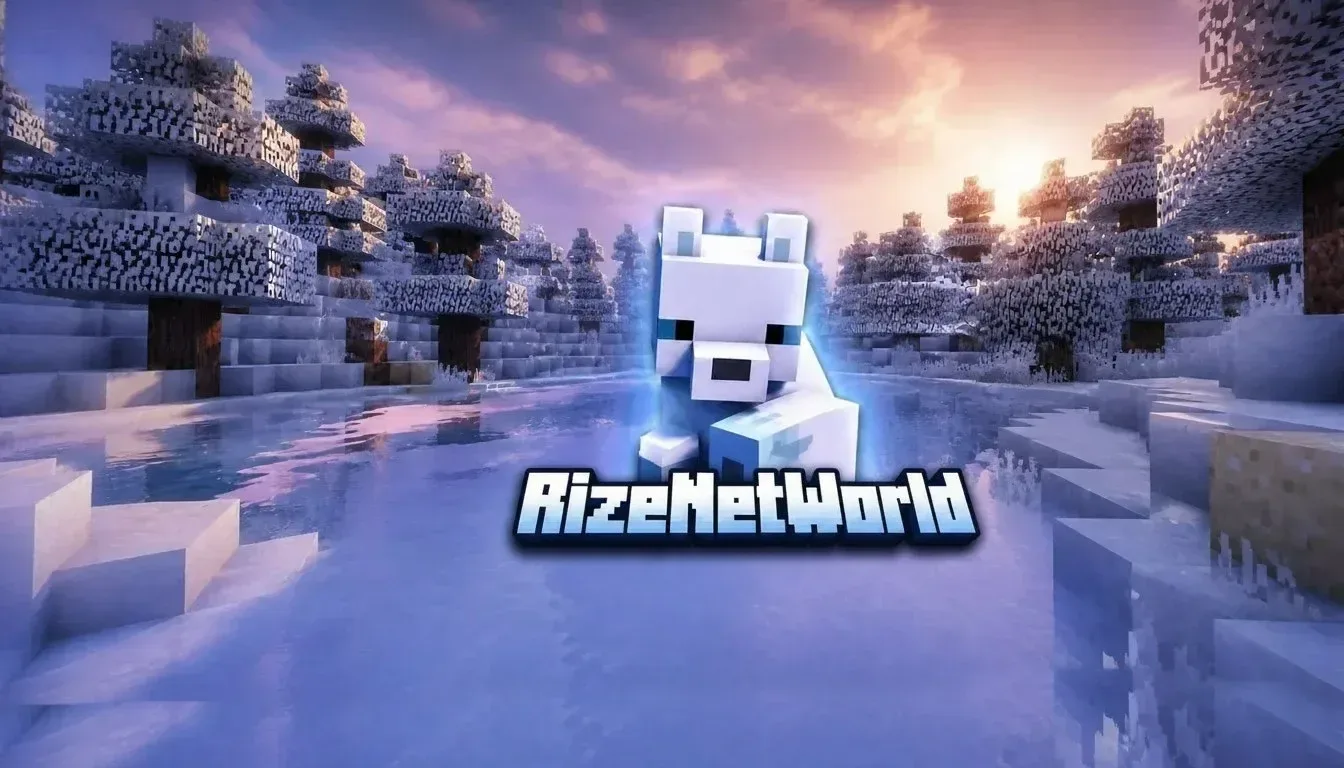 RizeNetWorld PE/BE 1.26-1.1 — сервер Minecraft