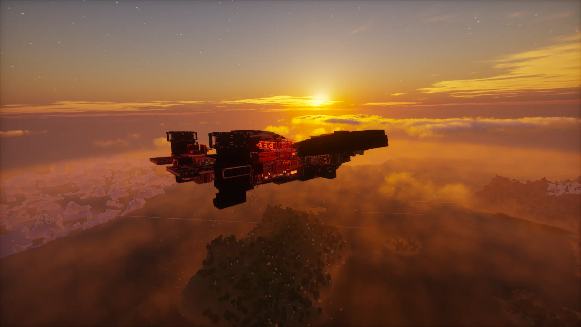 SWA - Create Aeronautics server — сервер Minecraft