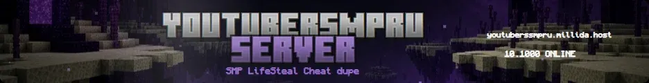 YouTuberSMPru — сервер Minecraft