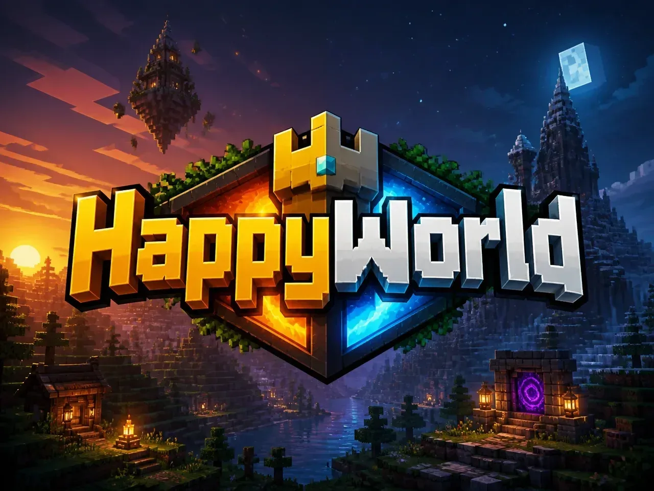HapyWorld — сервер Minecraft