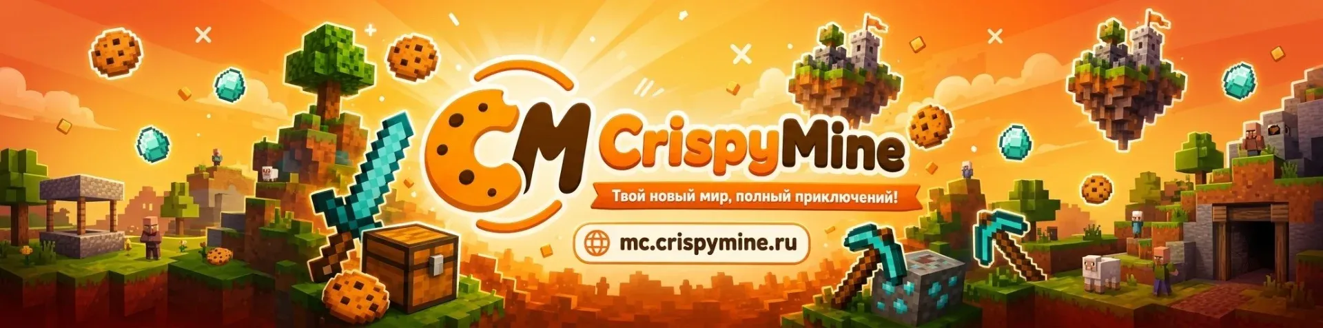 CrispyMine — сервер Minecraft