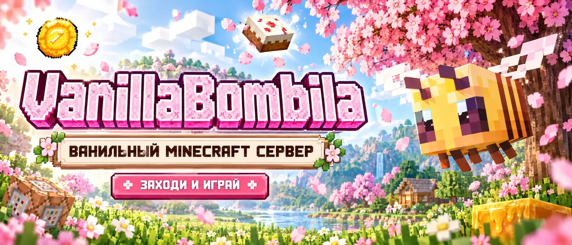 VanillaBombila — сервер Minecraft