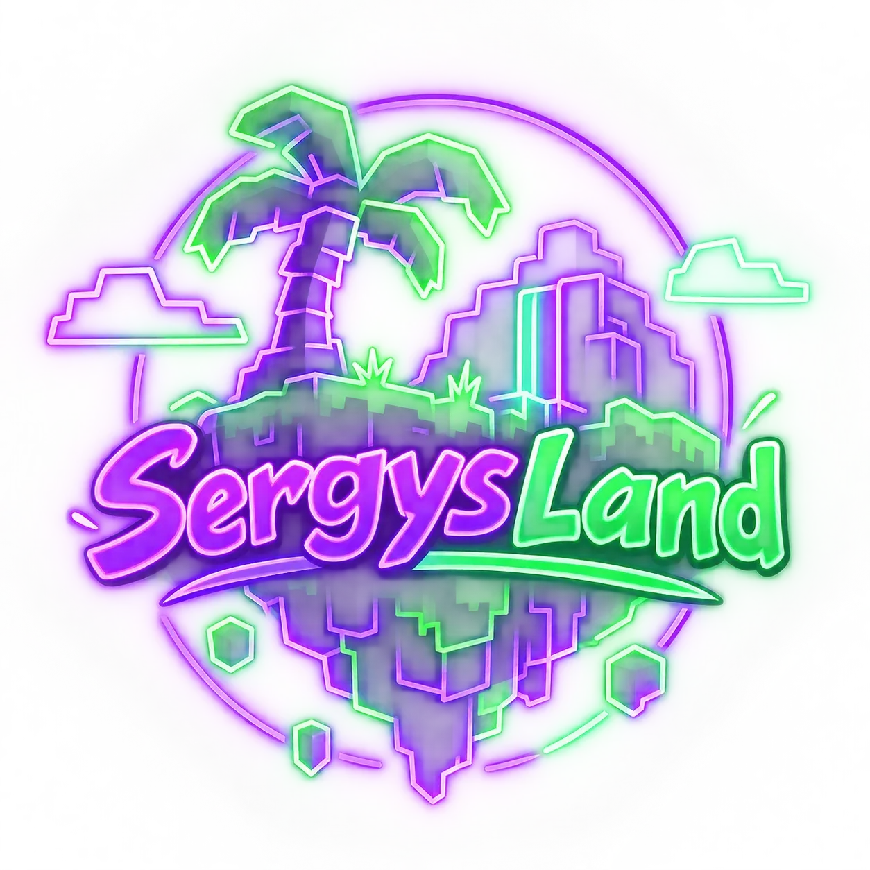 SergysLand🏝️ |1хп|войс-чат|Скай блок|прокачка