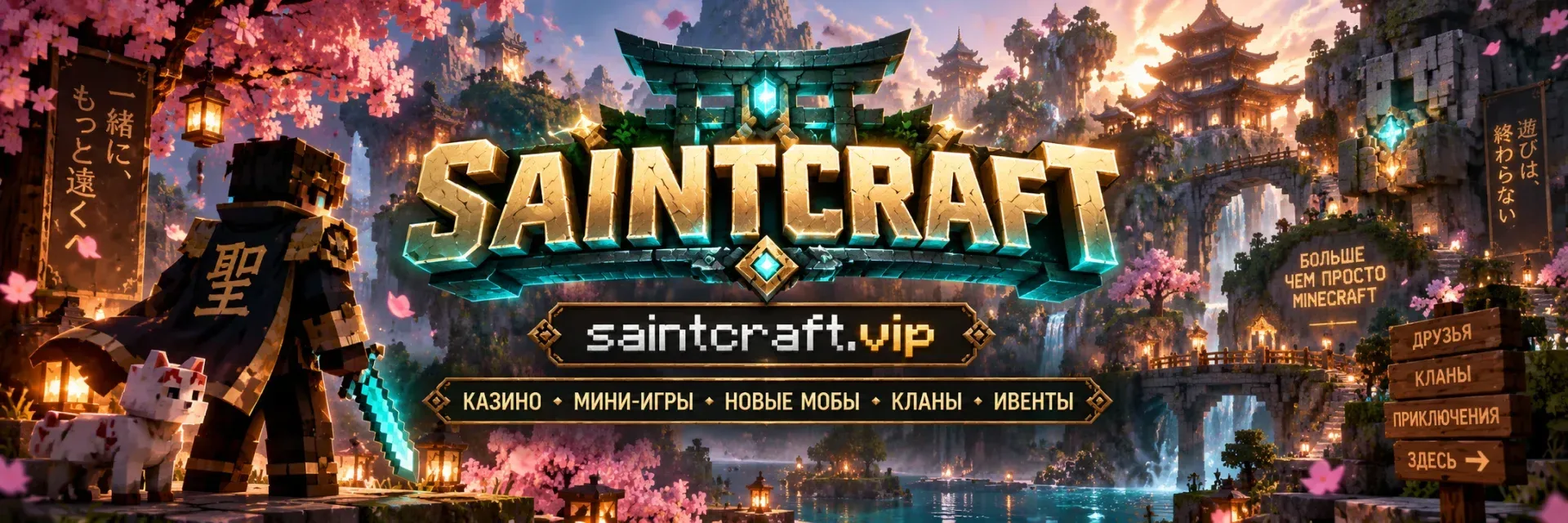 SaintCraft — сервер Minecraft