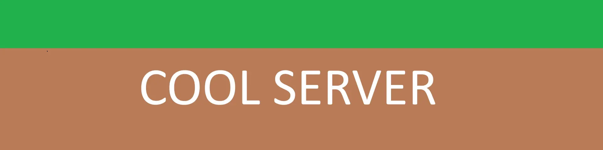 CoolServer — сервер Minecraft
