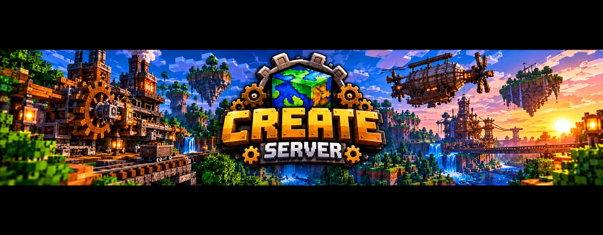 Geocraft-Create — сервер Minecraft
